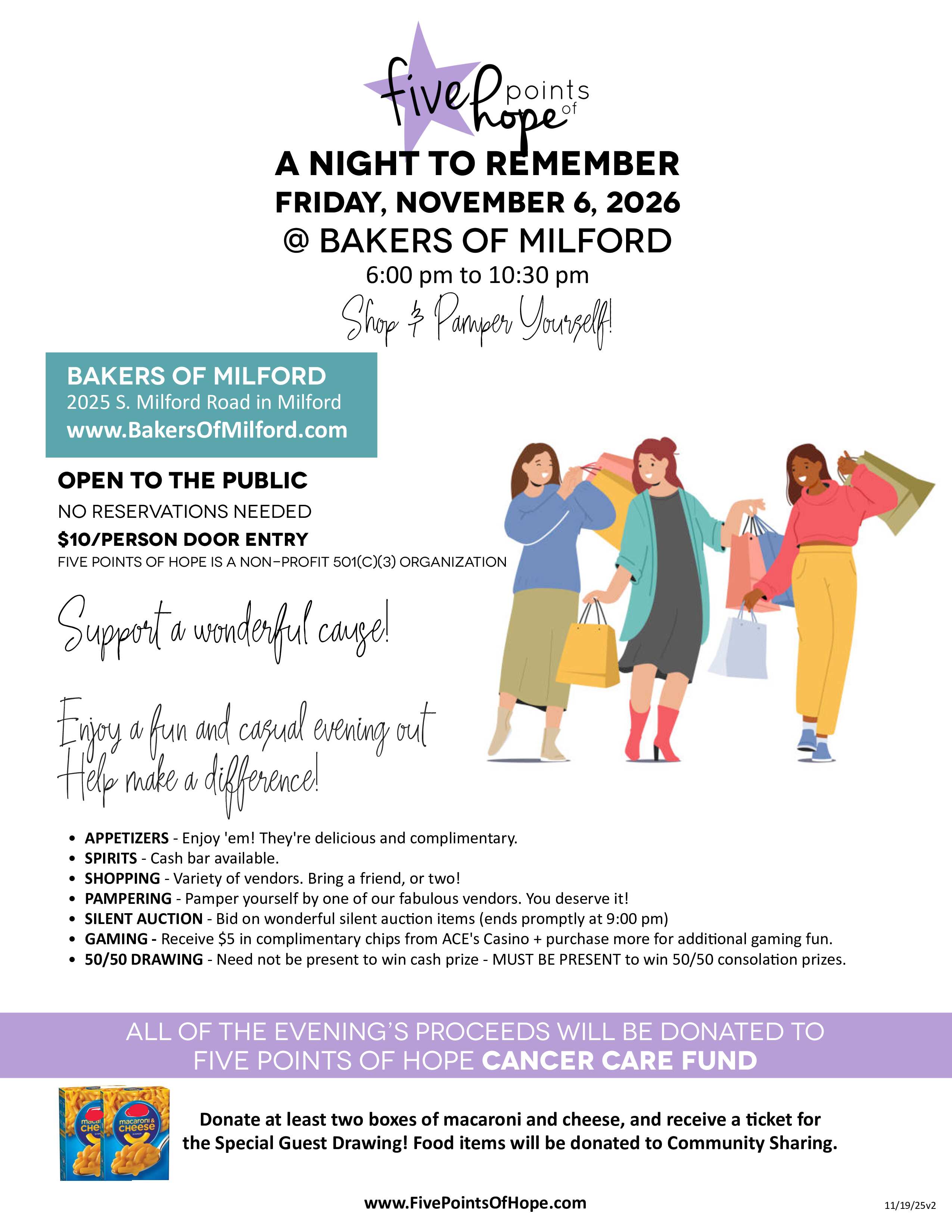 Night to Remember 2026 Flyer